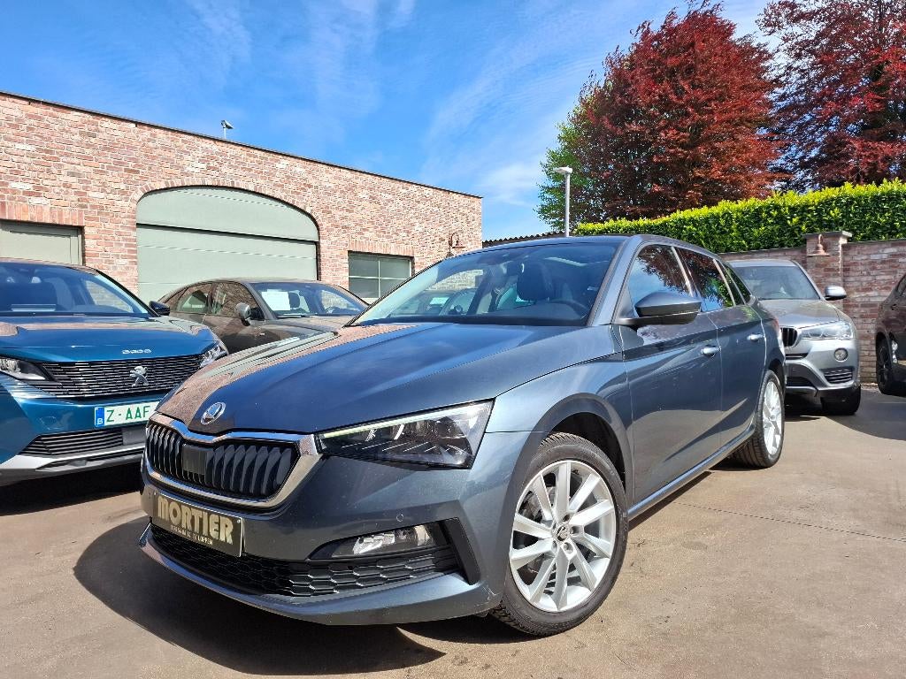 Skoda Scala,1.0i/115pk, Led/Xenon,Pdc,Smartlink,Navi,Pano,Cc, Auto's, Skoda, Voorwielaandrijving, Bedrijf, Zilver of Grijs, Scala