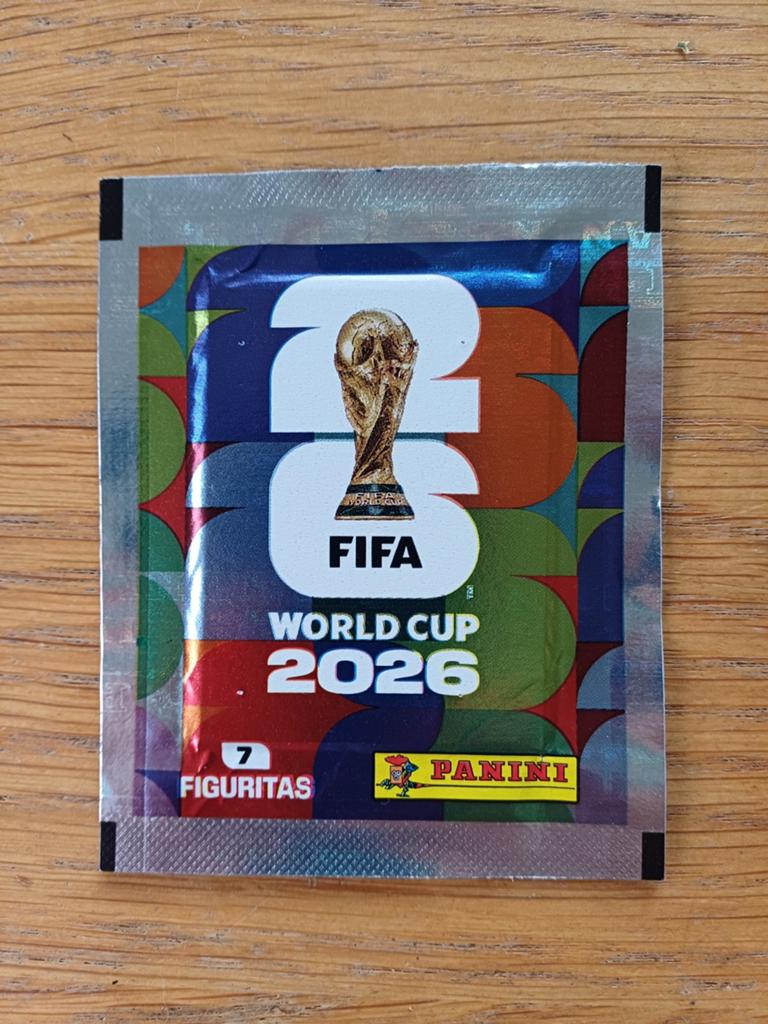 Panini World Cup 2026 zakje Argentinia version, Verzenden