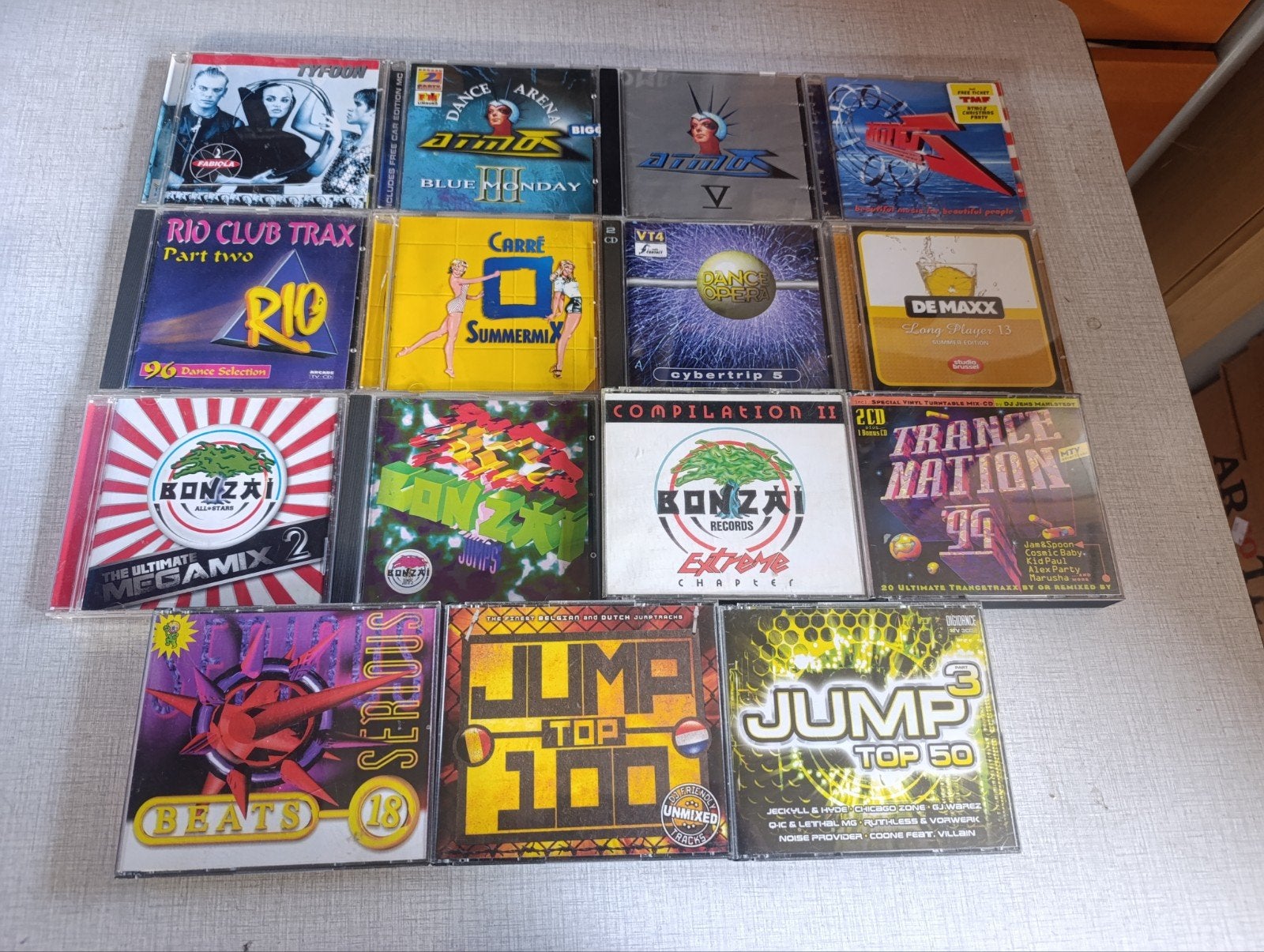 lot Retro house cd's discotheken, Ophalen of Verzenden, House