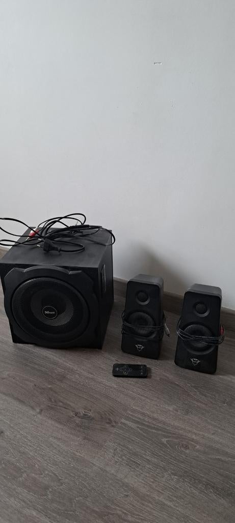 Trust GXT 629 Tytan 2.1 gaming speakerset met subwoofer RGB, Ophalen