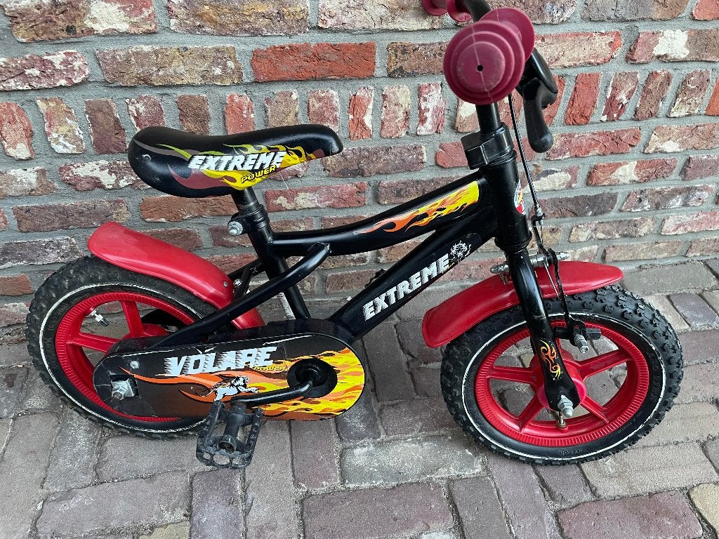fiets extreme volare 12 inch, Ophalen, Terugtraprem, Handrem