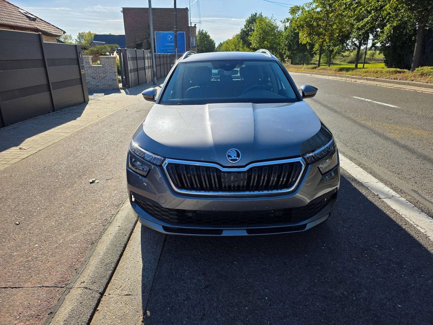 Skoda Kamiq 1.5 TSI DSG 1EIG AUT IN PERFECTE STAAT ! MET G, Autos, Argent ou Gris, Achat, Entreprise, 5 portes