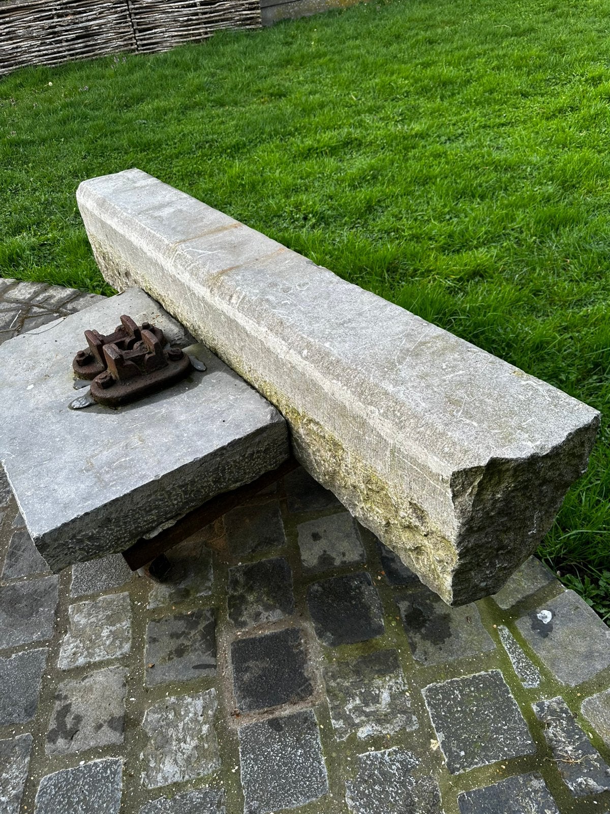 Oude arduinen dorpel 150 30 20 cm 250 kg, Antiek en Kunst, Ophalen