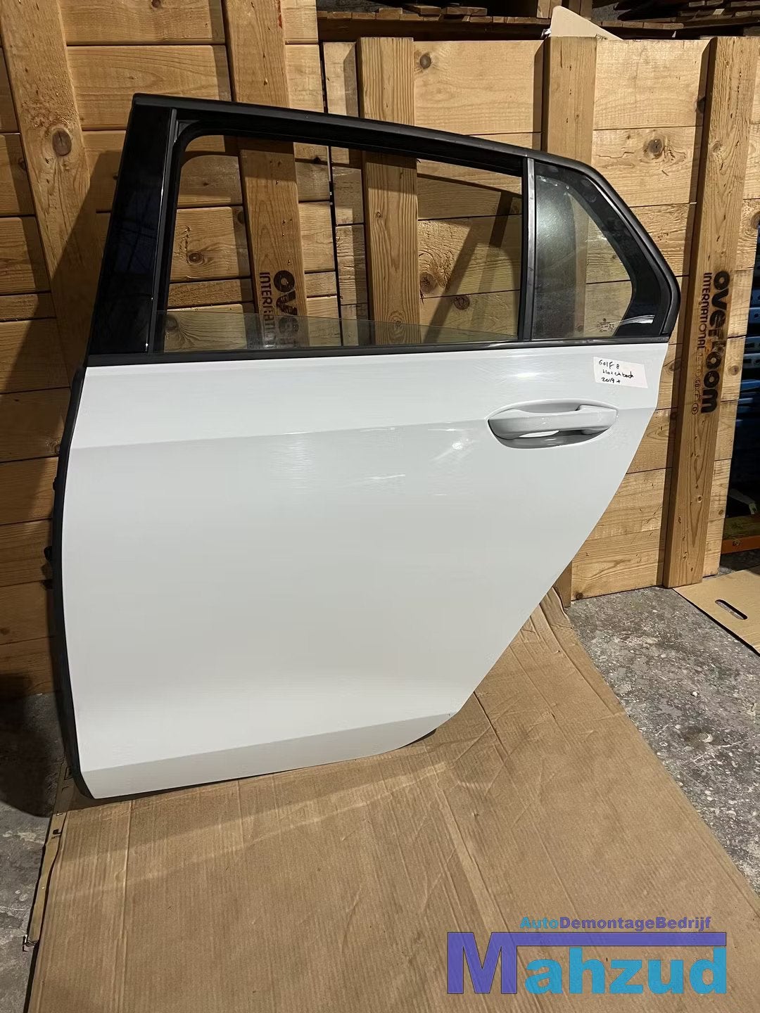 VW GOLF 8 WIT links achter deur portier 2019+, Auto-onderdelen, Gebruikt, Volkswagen AG, Vw@volkswagen.de, Achter