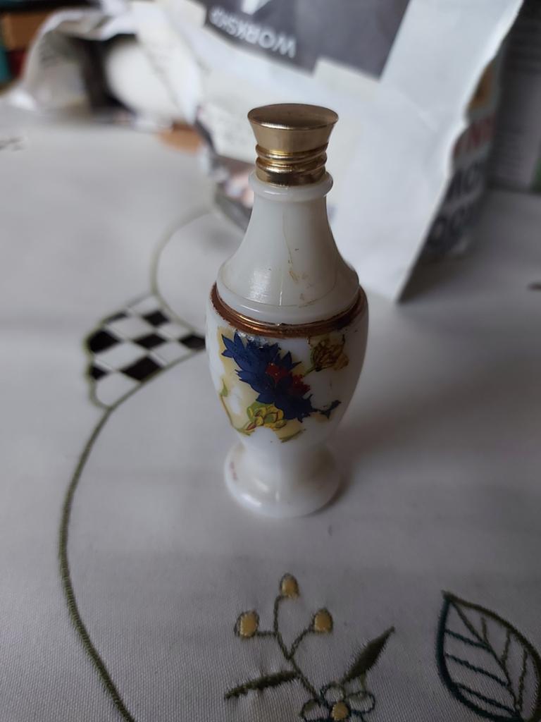 Ancien mini flacon de parfum français, Enlèvement ou Envoi, Utilisé, Miniature