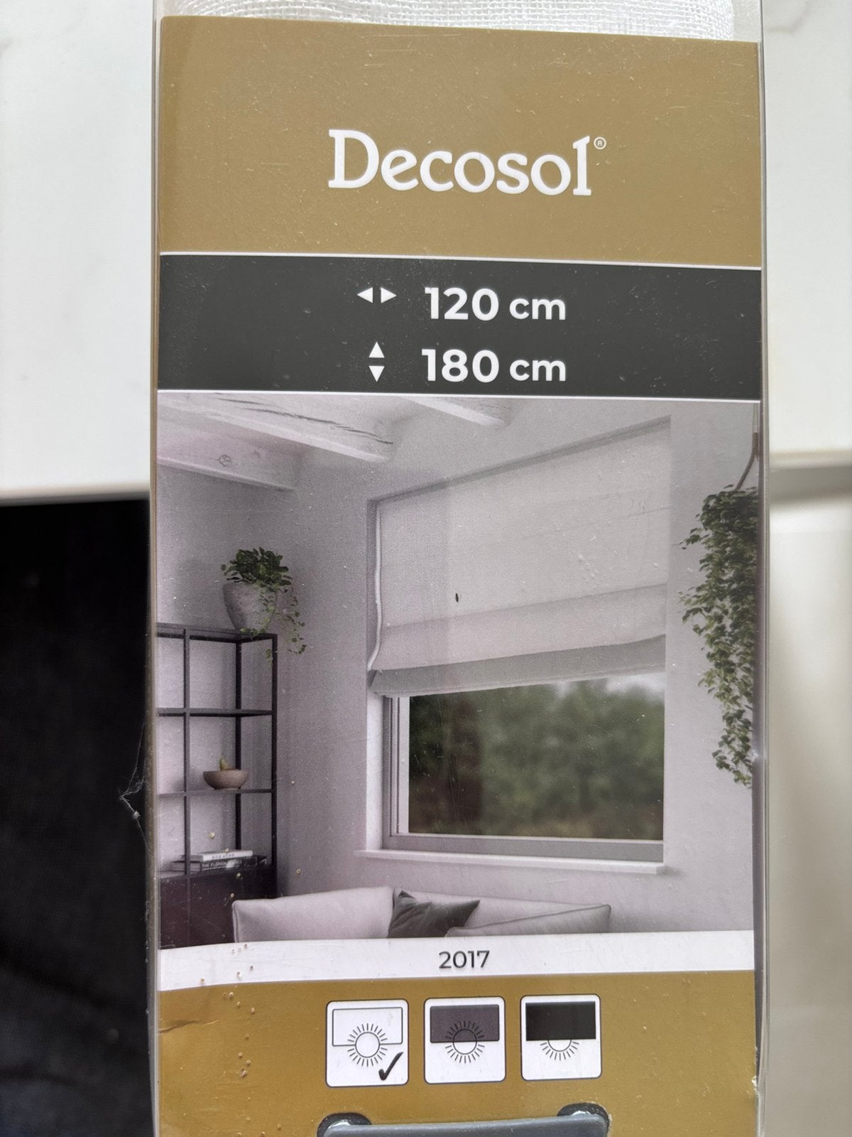 Stores bateau blancs Decosol 120x180 cm (2 pces disponibles), Neuf, 180 cm, Translucide, Enlèvement