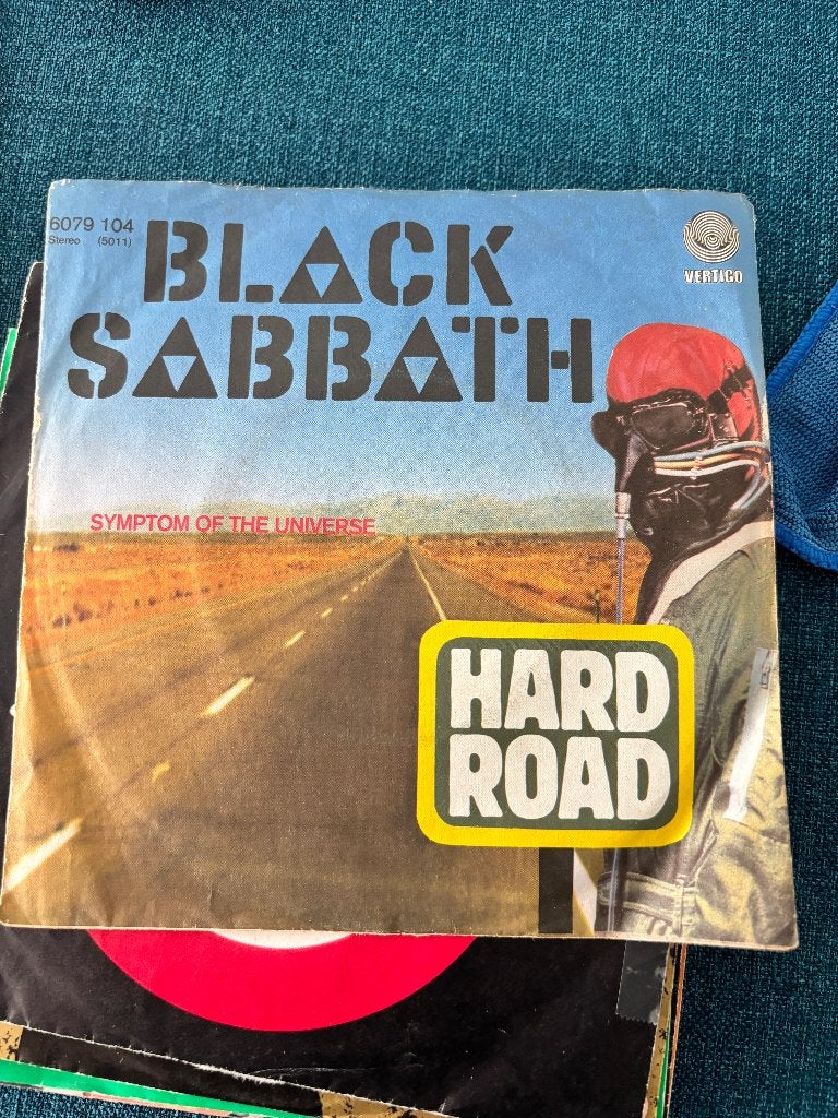 Single - Black Sabbath – Hard Over, Cd's en Dvd's, Gebruikt, 7 inch, Single, Ophalen of Verzenden