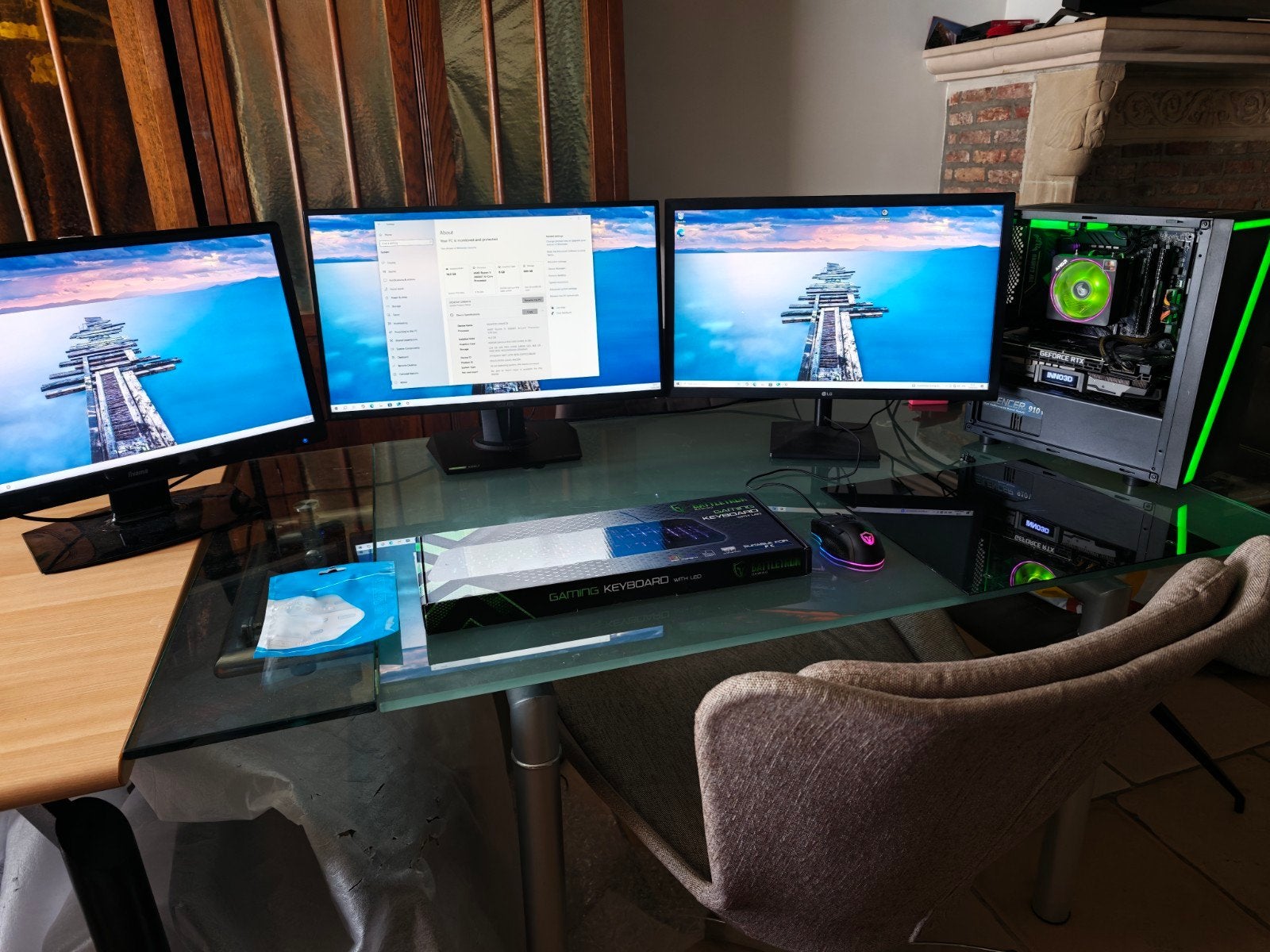 Config ultra triple écrans 280 Hz — INNO3D RTX 2080 SUPER oc, Informatique & Logiciels, Ordinateurs de bureau, Comme neuf, 4 Ghz ou plus