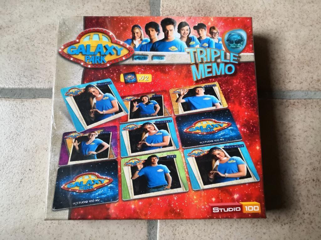 Studio 100 spelletje galaxy park - triple memo, Hobby en Vrije tijd, Gezelschapsspellen | Overige, Ophalen