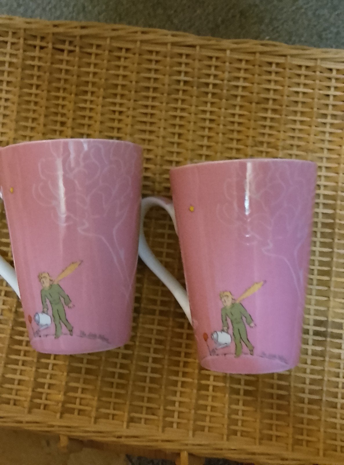 2 grote tassen, le petit Prince collectie, Enlèvement