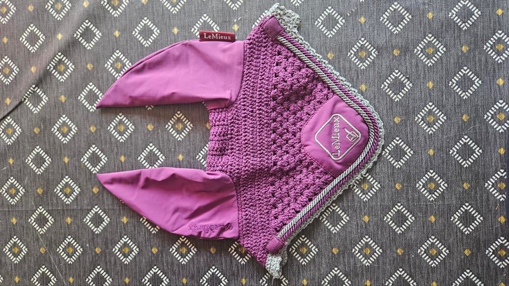LeMieux oornetje plum XL, Dieren en Toebehoren