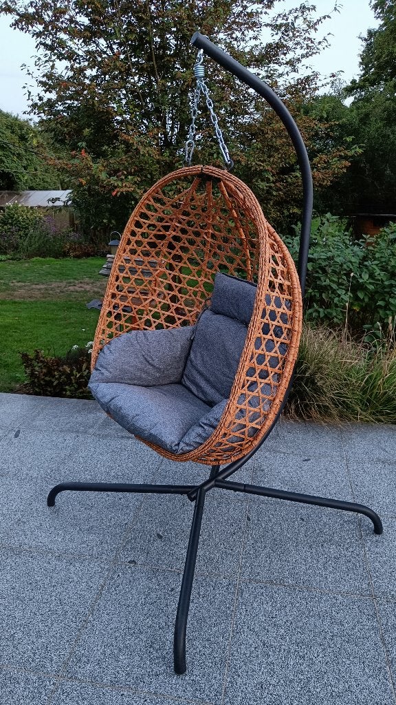 Hangstoel met standaard, Tuin en Terras, Ophalen, Zo goed als nieuw