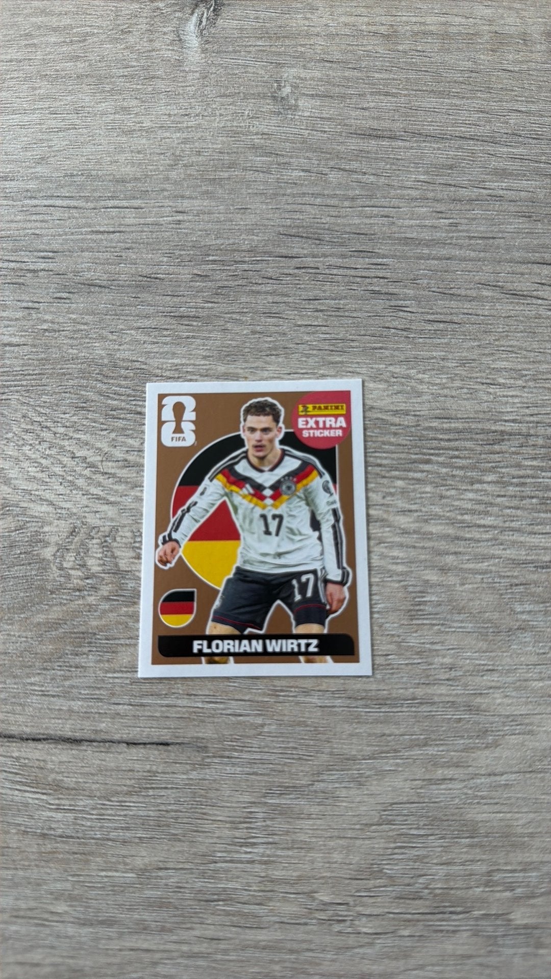 Extra Sticker Panini Florian Wirtz, Ophalen, Zo goed als nieuw