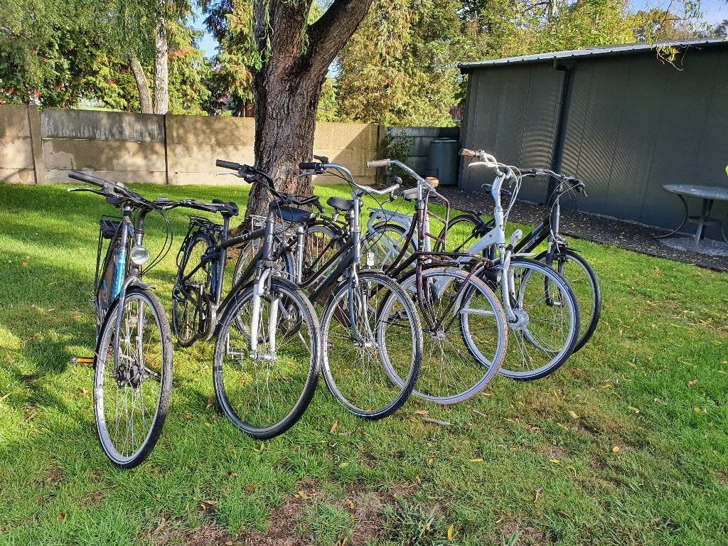 6 x fietsen voor volwassenen  rijdt.als heel goed stan, Fietsen en Brommers, Ophalen, (Extra) lage instap, Batavus, 56 cm of meer