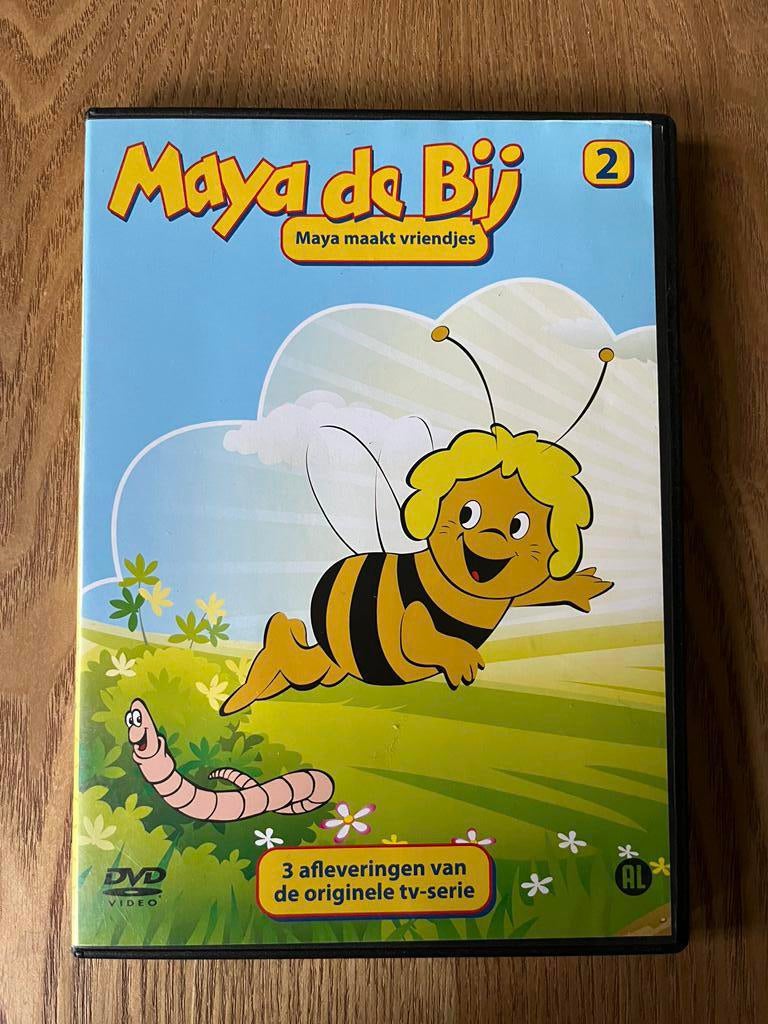DVD Maya de Bij: Maya maakt vriendjes, Cd's en Dvd's, Alle leeftijden, Ophalen of Verzenden, Zo goed als nieuw, Tekenfilm