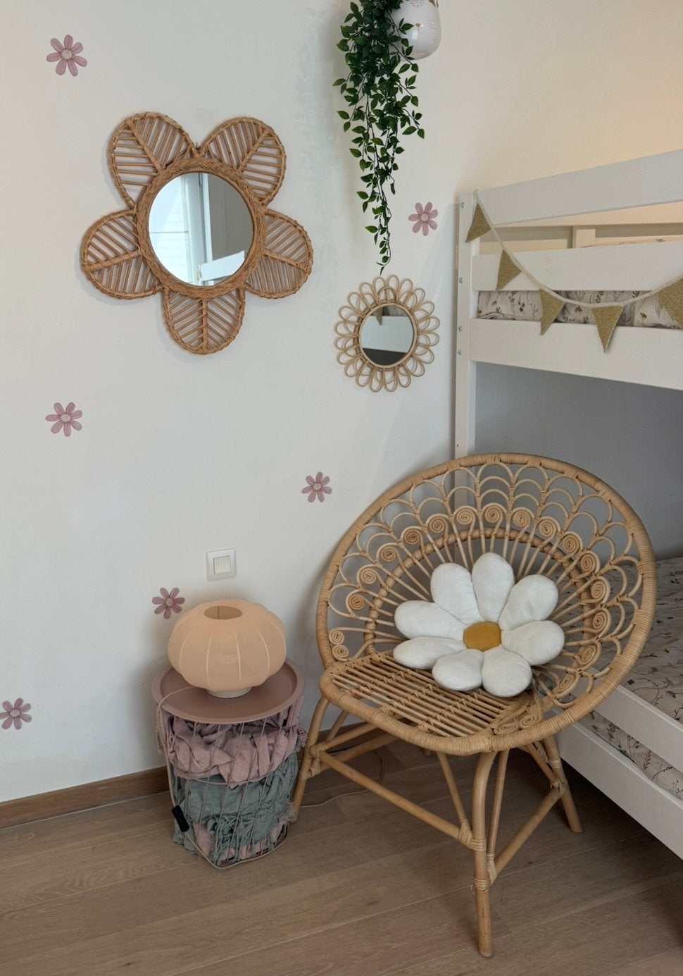 Fauteuil en rotin Maisons du Monde, Enlèvement, Comme neuf