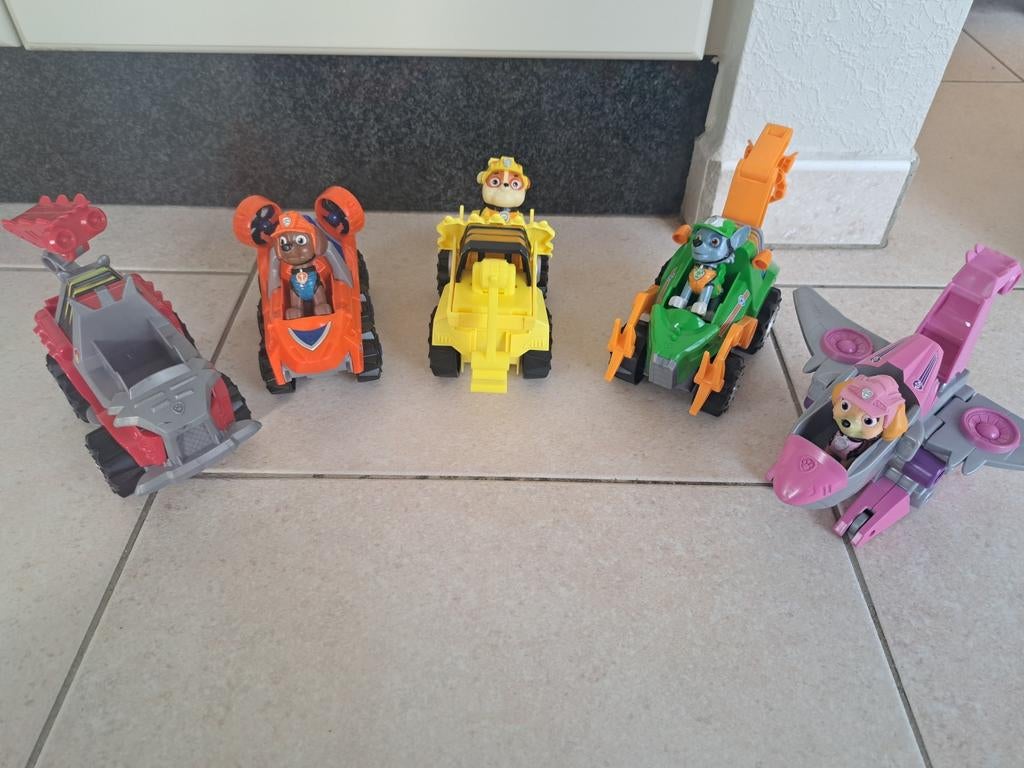 Paw Patrol wagens, Ophalen