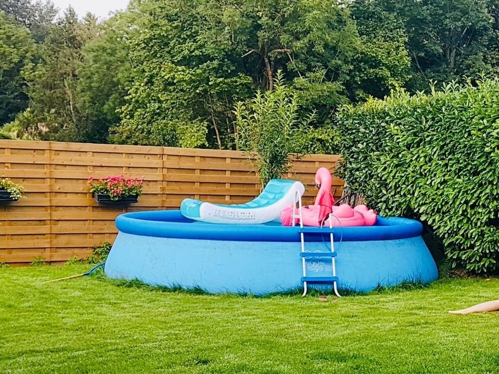 Piscine autoportante Intex 4.5 m de diamètre, 300 cm ou plus, Rond, Comme neuf, Enlèvement