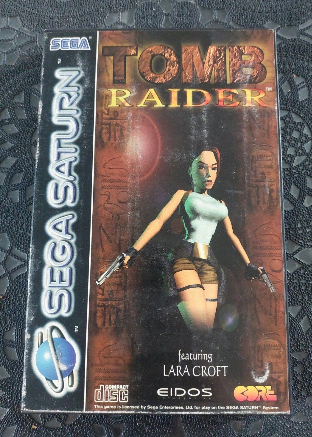 jeu sega Saturn tomb raider, Ophalen of Verzenden, Mega Drive