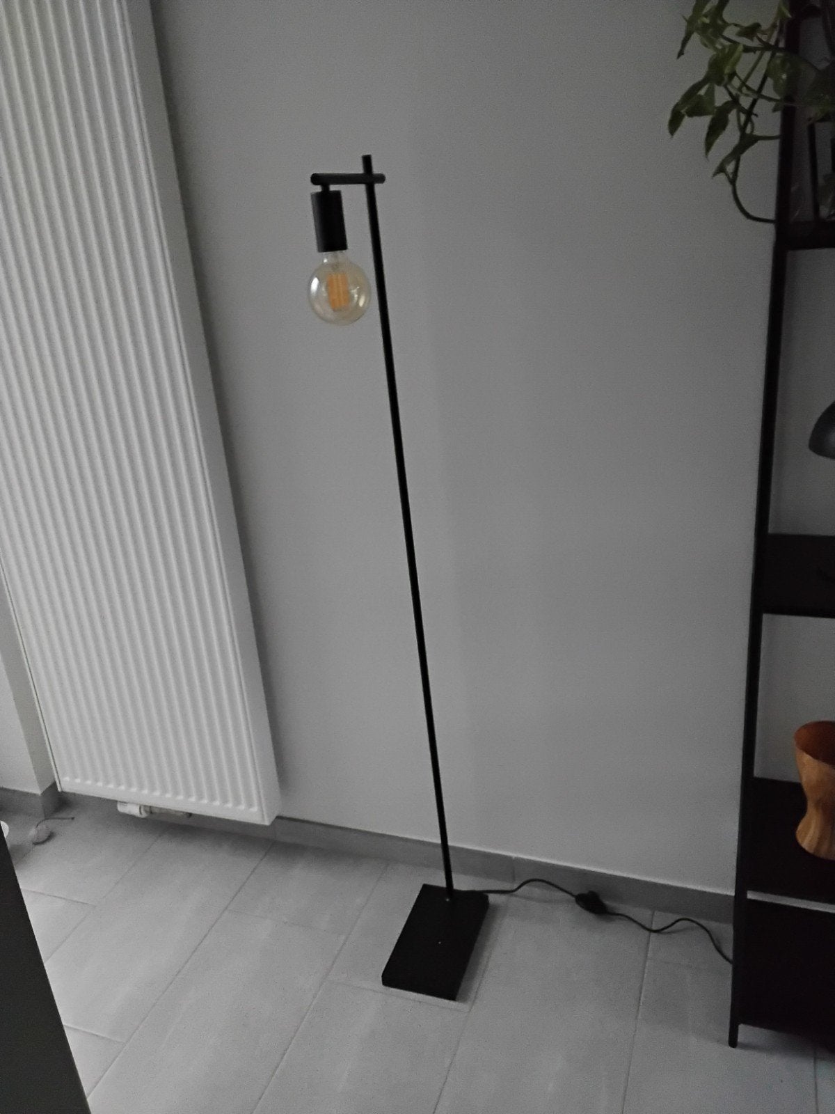 Vloerlamp, Huis en Inrichting, Ophalen, E27 (groot), Zo goed als nieuw, Metaal