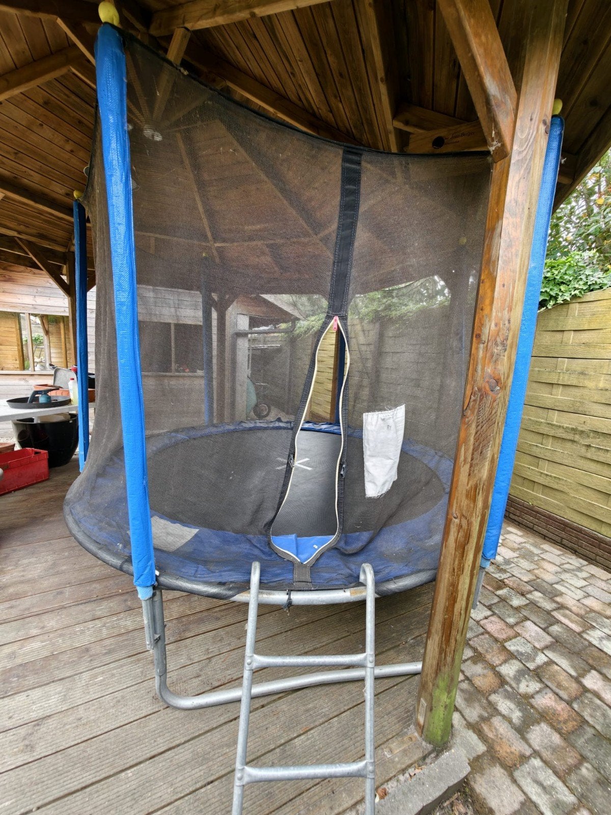 trampoline 2M diameter, Ophalen, Gebruikt