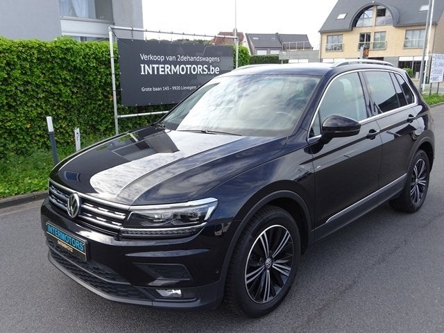 Tiguan 1.5Tsi 150pk DSG,Bj 2019 met 74000km+Camera A/Carplay, Stof, 1498 cc, 4 cilinders, Zwart