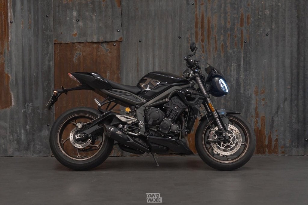 Triumph Street Triple RS- Carbon Black, Motoren, Motoren | Triumph, Motorrijbewijs A, 3 cilinders, LED Verlichting, 765 cc