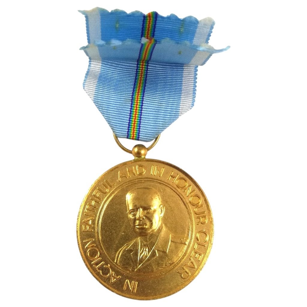 Herdenkingsmedaille Generaal D. Eisenhower 39-45 (Sphinx), Ophalen of Verzenden, Overige soorten, Lintje, Medaille of Wings
