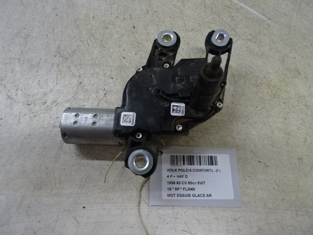 MOTEUR ESSUIE-GLACE ARRIÈRE Polo VI (AW1) (5G0955711C), Autos : Pièces & Accessoires, Vitres & Accessoires, Volkswagen, Utilisé