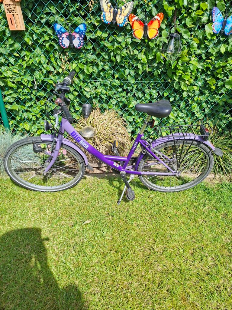 Fiets 24 inch, Fietsen en Brommers, Fietsen | Meisjes, Ophalen, Velgrem, 24 inch