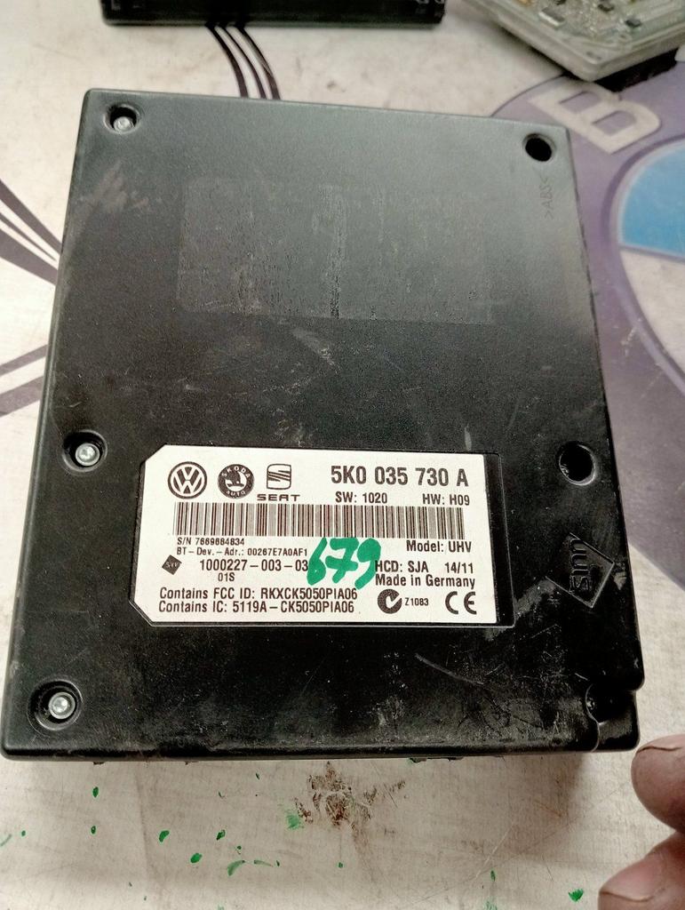 VW Polo 6R Telefoonmodule 5K0035730A, Volkswagen, -, Utilisé, -