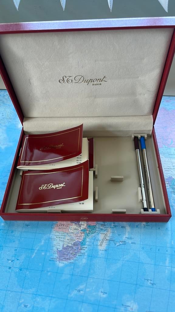 Stylo et crayon dorés Dupont, Collections, Stylos, Enlèvement ou Envoi, Comme neuf