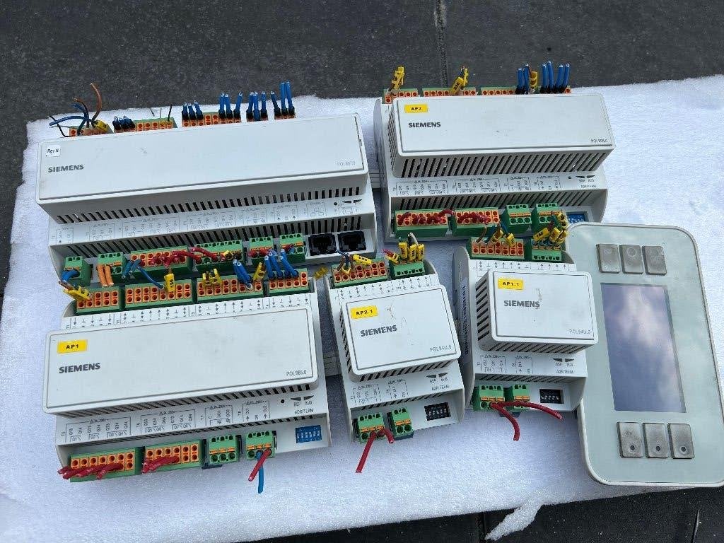 Ensemble complet de modules PLC et d'écrans Siemens Climatix, Enlèvement ou Envoi, Utilisé