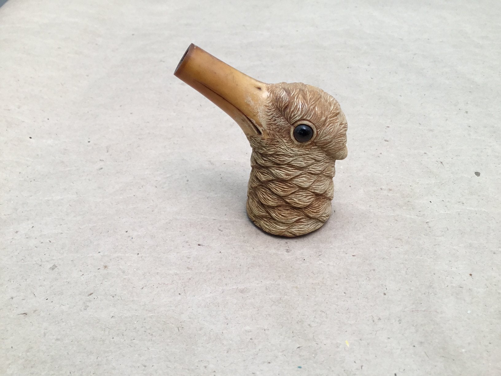 Vintage pijp in de vorm van een vogel, Ophalen of Verzenden, Gebruikt, (Water)pijp