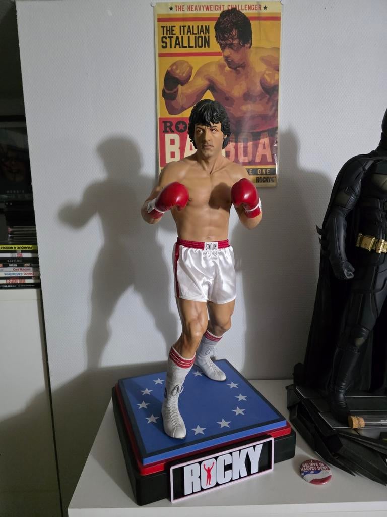 Rocky Sylvester Stallone 1/3 PCS, Collections, Enlèvement, Utilisé