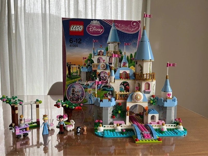 LEGO - Disney Princess Assepoesters Romantische Kasteel, Ophalen, Compleet, Lego, Zo goed als nieuw