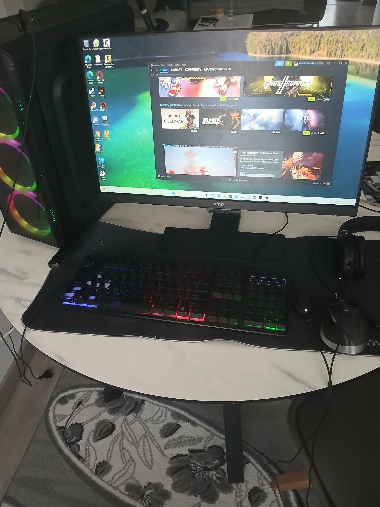 Gaming pc, Informatique & Logiciels, Ordinateurs de bureau, Utilisé, 3 à 4 Ghz, HDD, 32 GB, Avec carte vidéo, Gaming, Enlèvement