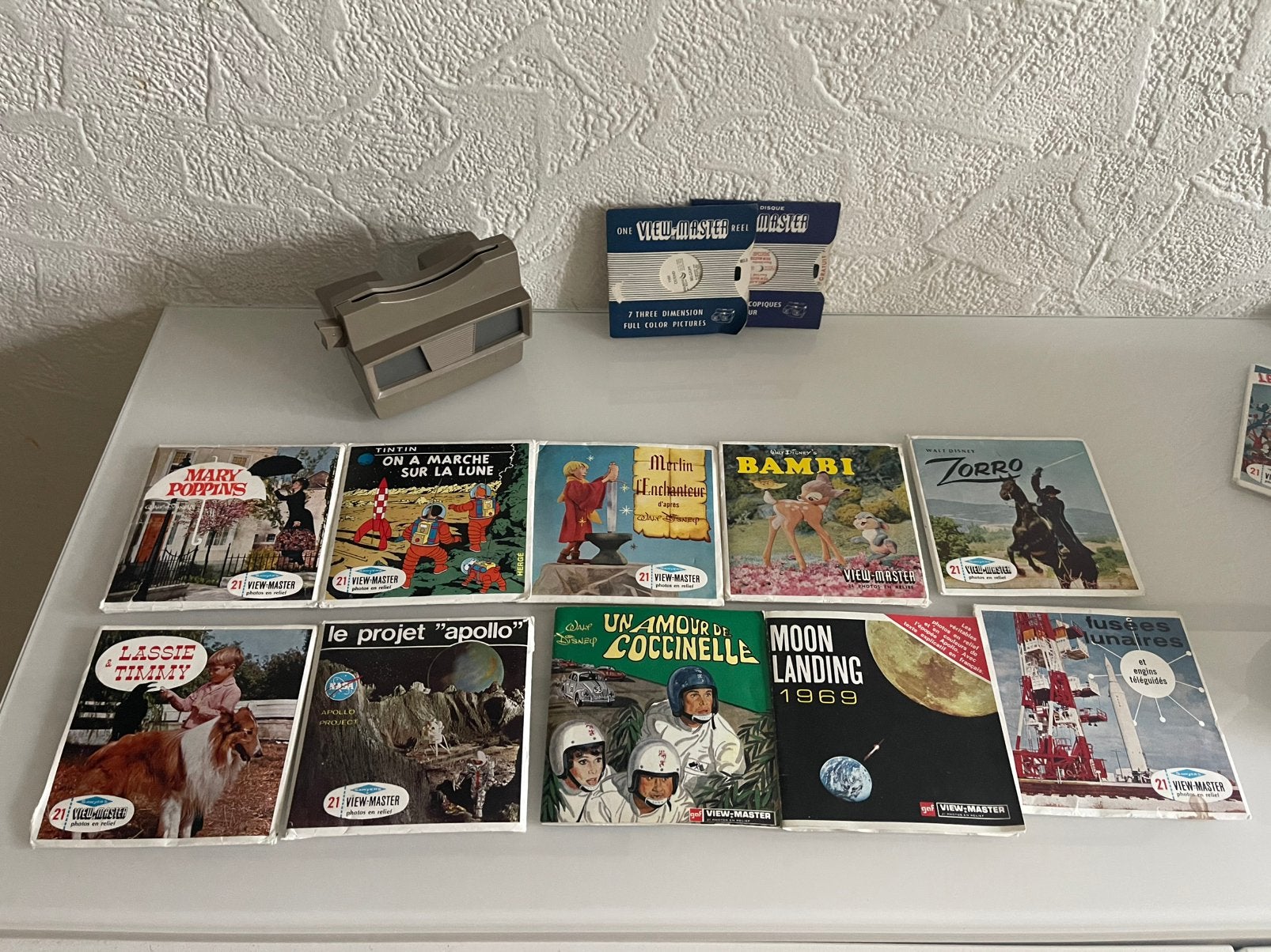 View-Master ( plus 15 pochettes de 3 disques ), Collections, Cinéma & Télévision, Comme neuf, Enlèvement
