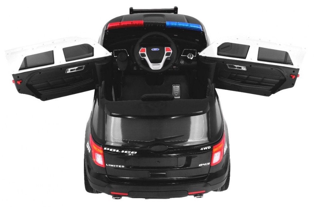 Voiture électrique enfant Jeep de police 12V 7Ah • LUXE, Enlèvement, Neuf