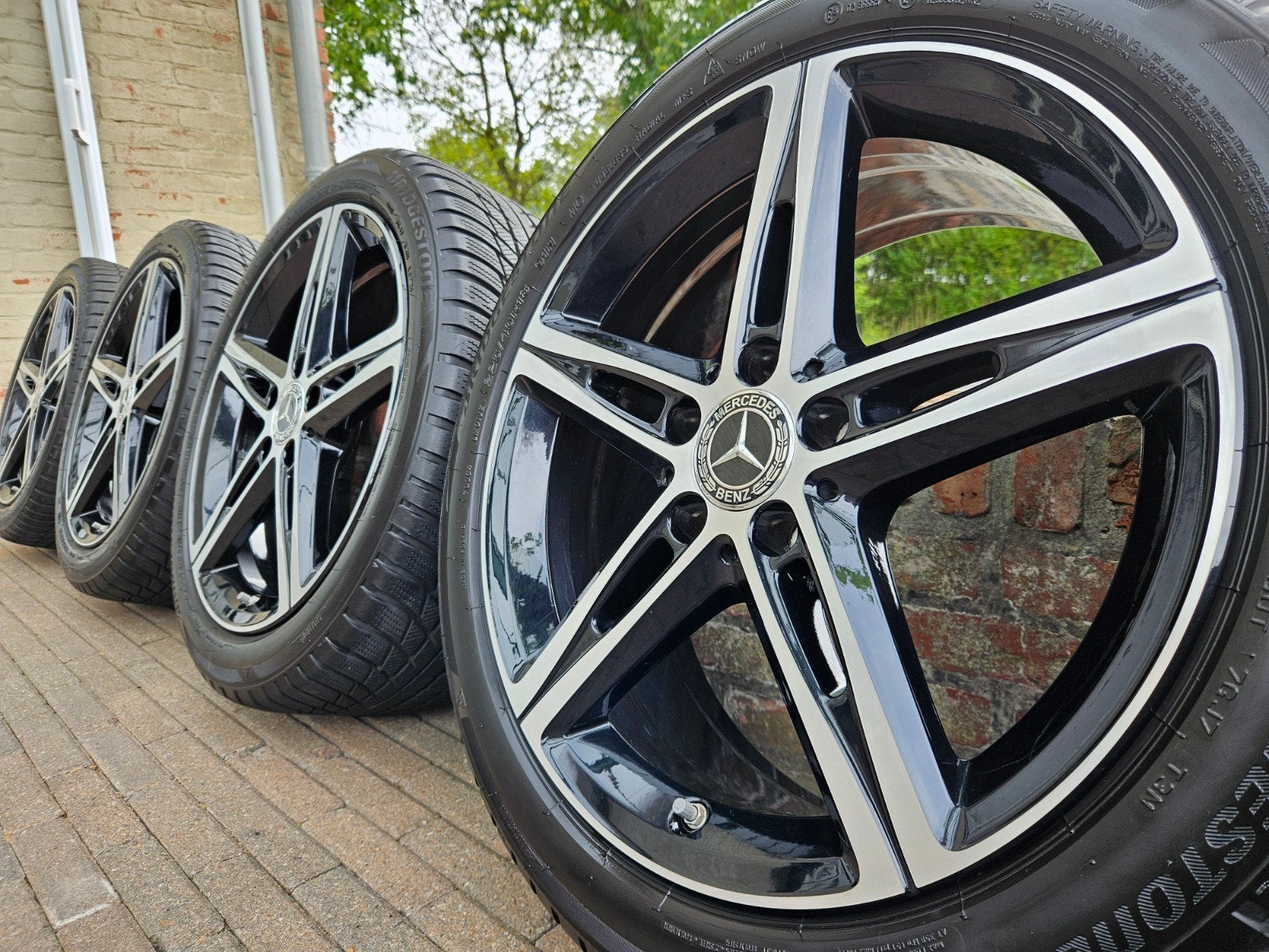 18" Mercedes A B CLA Class W117 W247 C118 kit hiver 7mm TOP, Autos : Pièces & Accessoires, Pneus et Jantes, Pneus hiver, Enlèvement ou Envoi