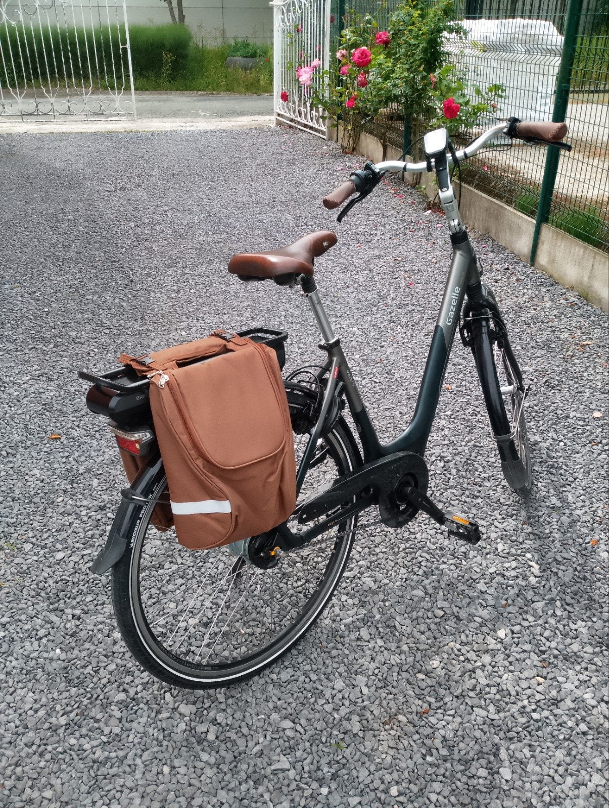 Gazelle Orange C8, Shimano Steps/Hybride/, Vélos & Vélomoteurs, Enlèvement, Gazelle