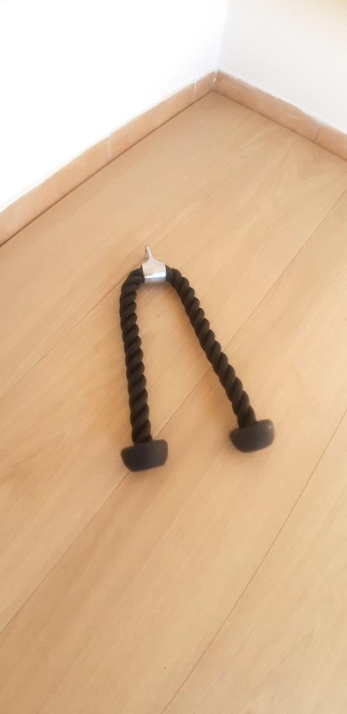 Tricep push down rope touw, Ophalen, Zo goed als nieuw, Benen, Overige typen