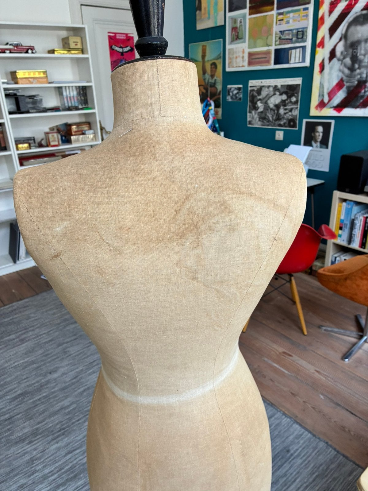 Antieke paspop, Hobby & Loisirs créatifs, Couture & Fournitures, Enlèvement, Comme neuf, Mannequin