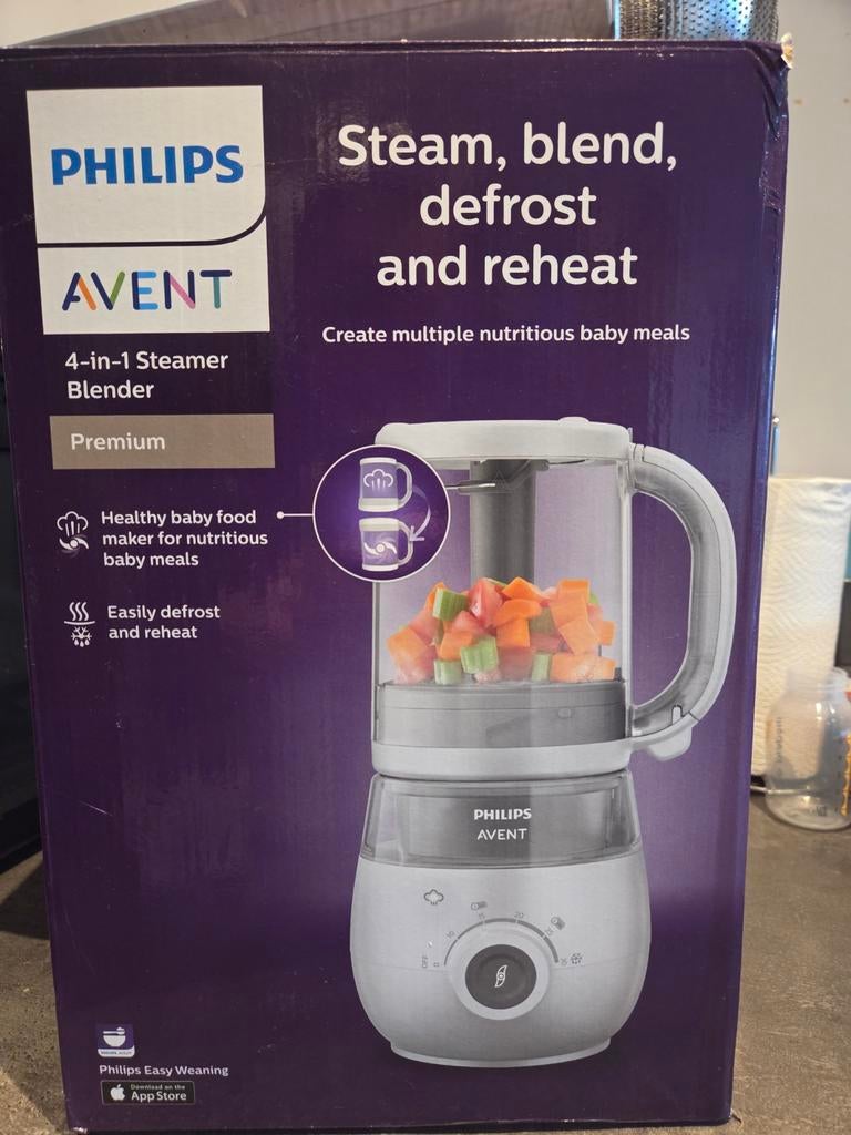 Philips Avent 4 in 1, stomen mixen ontdooien en opwarmen, Kinderen en Baby's, Babyvoeding en Toebehoren, Ophalen