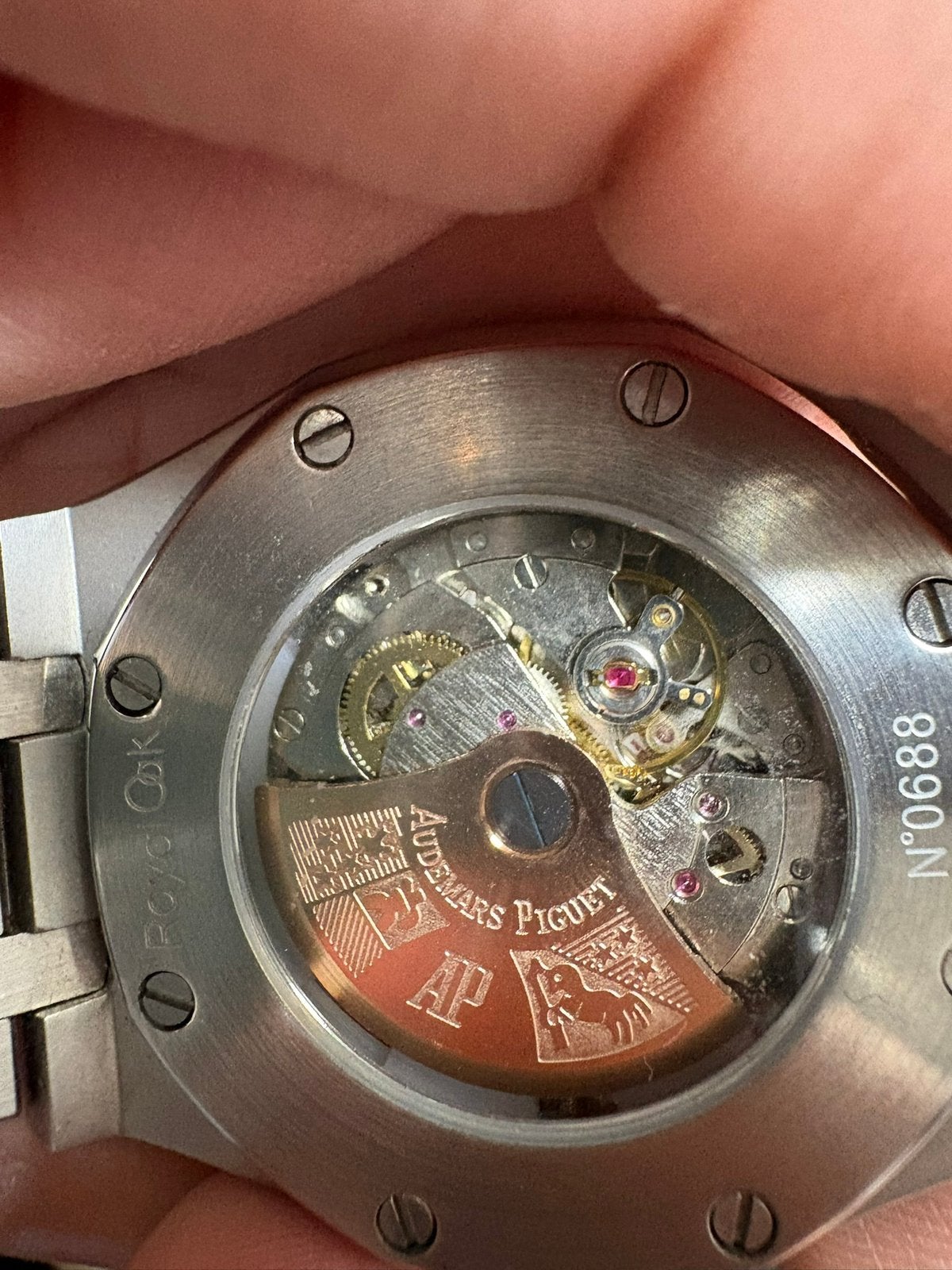 Audemars piguet, Ophalen