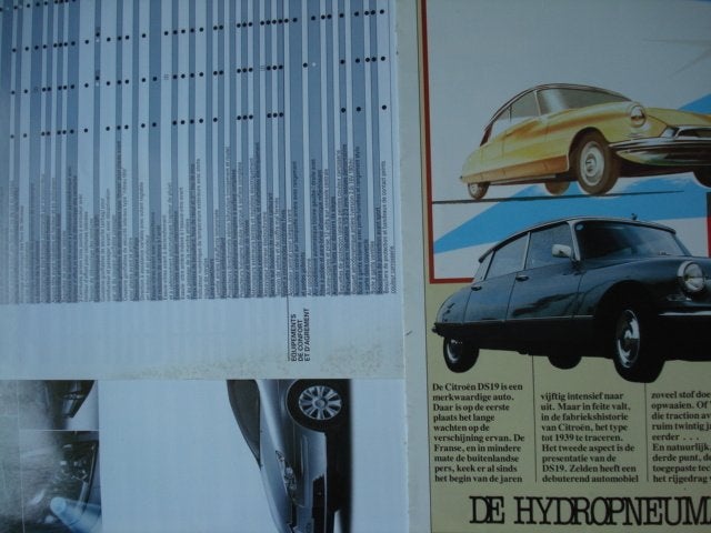 Citroën C4/C5 2004 Brochure LOT de 2 + 2 artikels DS/ID, Envoi, Utilisé, Citroën