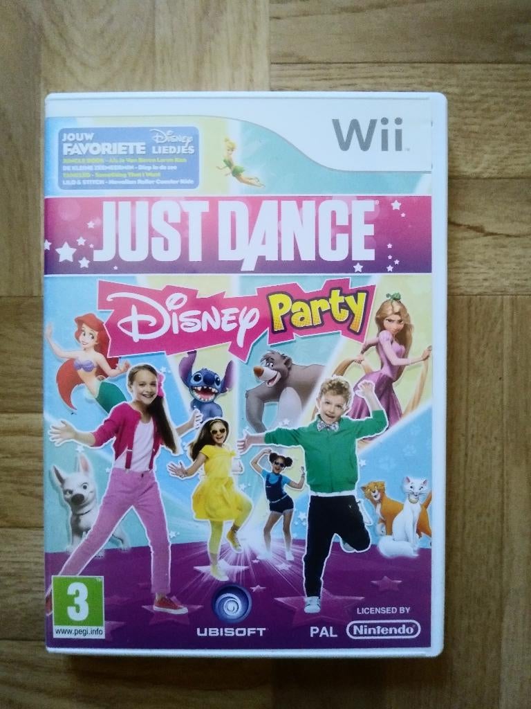 Just Dance Disney Party, jeu pour Wii ou Wii U, Enlèvement ou Envoi, Comme neuf, Musique, À partir de 3 ans