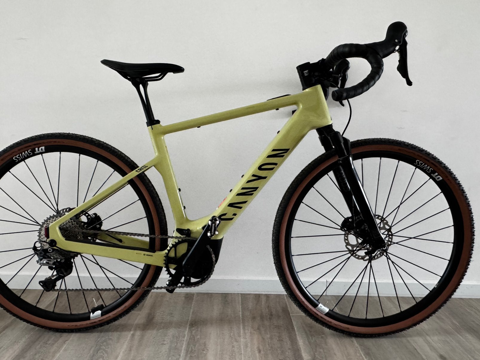 Canyon Grizl On CF7 maat S elektrisch, Fietsen en Brommers, Fietsen | Racefietsen, Ophalen, Zo goed als nieuw