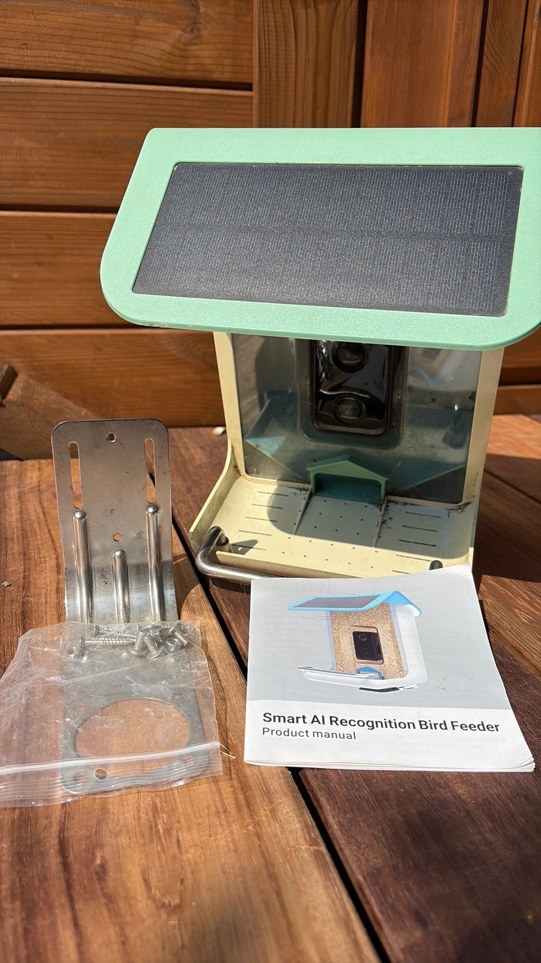 AI bird feeder, Ophalen, Gebruikt