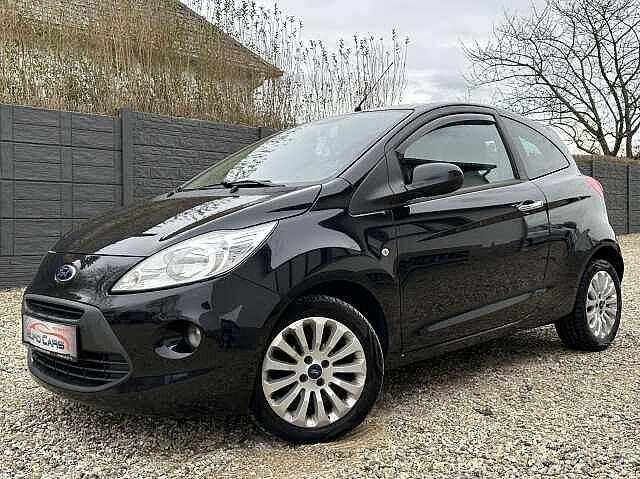 Ford Ka/Ka+ 1.2i Titanium X Start/Stop CLIM/GARANTIE 12 MOIS, Auto's, 50 kW, 1242 cc, Zwart, 115 g/km